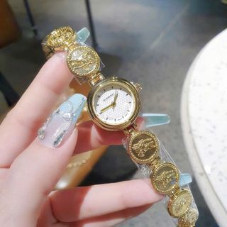 SĂN KHO ĐỒNG HỒ NỮ THỜI TRANG BUBBERI DÂY VÀNG LOGO