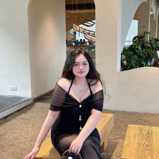 Đầm lưới dài trễ vai quyến rũ có big size