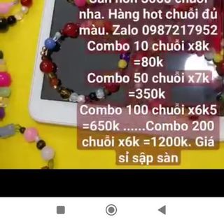 Chuỗi phong thủy đeo tay xinh nhé nhiều màu lunnnn