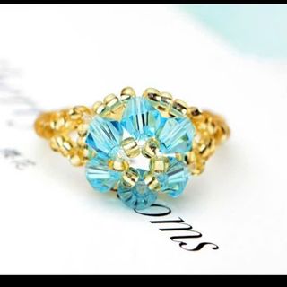 Nhẫn đeo tay đẹp pha lê nè