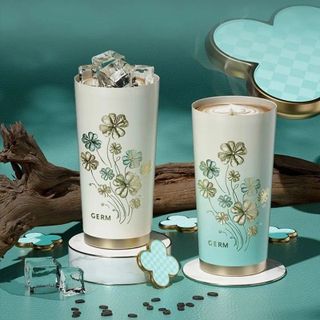 Ly giữ nhiệt BST CỎ BỐN LÁ GERM GE-24SS-DB96