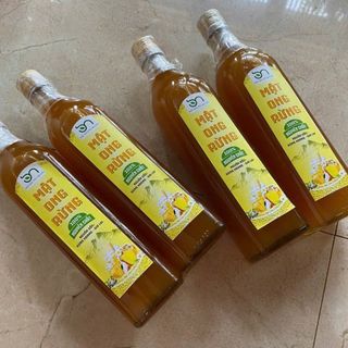 MẬT ONG RUỒI RỪNG (MẬT ONG TỰ NHIÊN - NGUYÊN CHẤT - TÂY NGUYÊN) - Chai 500ml