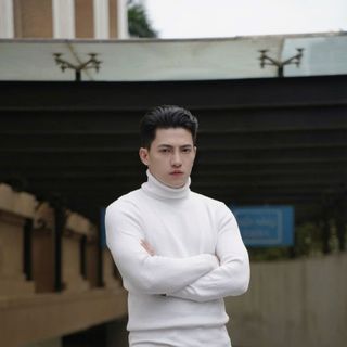 Áo len nam cổ lọ kẻ tăm hàng kĩ dày dặn lên dáng chuẩn đẹp Hà Đinh - Đen, Trắng, Ghi - M L XL - lo-tam