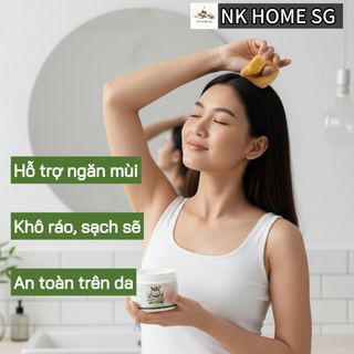 Bột Phèn Chua Chưng Cất Nguyên Chất - Tinh Khiết - Khử Mùi Hiệu Quả -100g / 150g_ Thương hiệu cao cấp NK HOME SG