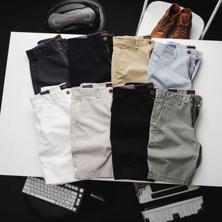 Short kaki nam slimfit , 8 màu , form ngang gối  Chất vải 98% cotton dày dặn đanh mịn.