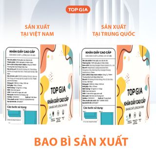 Giấy vệ sinh treo tường TopGia đa sắc đa năng từ bột giấy thiên nhiên, 1280 tờ/4 lớp