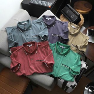 ÁO THUN CỔ BẺ PACK TÚI OWEN CHẤT COTTON MUỐI P351 - LADY'S PASSION