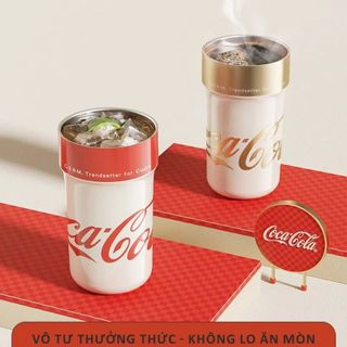 Ly giữ nhiệt BST PPB COCA COLA & GERM GE-CK24AW-B82