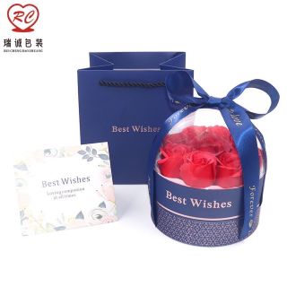 HỘP HOA QUẢ CẦU ĐỰNG QUÀ TẶNG VALENTINE