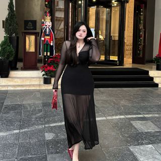 Đầm body dự tiệc có big size