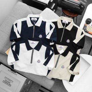 Áo Polo Nam. Chất vải cotton mắc cá sấu đẹp mướt mát.  Logo sang chảnh basic