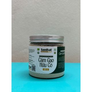 (125GR) Cám Gạo Hữu Cơ Tấn Đạt Dạng Bột Mịn Dưỡng Da Tự Nhiên Pha Với Sữa Tươi An Toàn Lành Tính