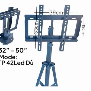 KHUNG TREO TiVi DI ĐỘNG 32-50in - TP 42 LED DÙ