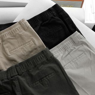 Quần kaki nam dài, quần jogger túi hộp cao cấp