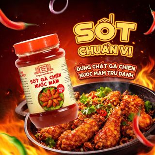 Sốt Gà Chiên Nước Mắm Làng Chài Xưa 260g công thức chuẩn vị không cần nêm nếm đúng chất món gà chiên nước mắm trứ danh
