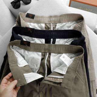 Quần kaki nam dài phối túi hộp cao cấp