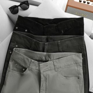 Quần dài nam kaki công sở basic truyền thống bán