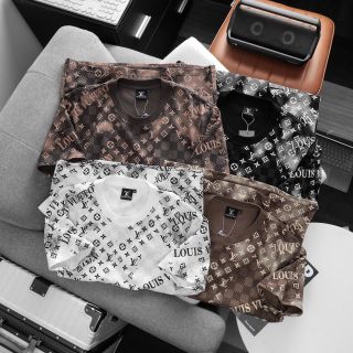 Áo thun nam. Chất Cotton 100% 4c, mịn mát, co giãn, thấm hút mồ hôi tốt. Form unisex basic.