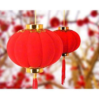 SET 20 LỒNG ĐÈN NHUNG SIZE 6CM