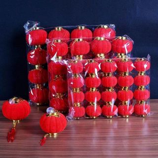 SET 20 LỒNG ĐÈN NHUNG SIZE 6CM