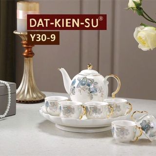 Bộ Ấm Chén Sứ Y30-9 ( THÙNG 12B )