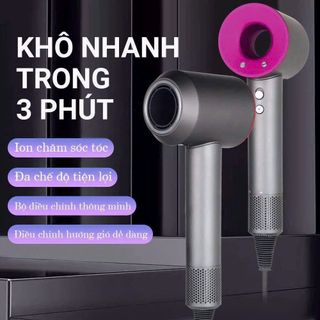 MÁY SẤY TÓC ION ÂM 2 CHIỀU NÓNG LẠNH 1 ĐẦU