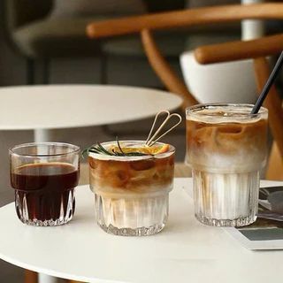 Cốc Thủy Tinh Khía TY4333-1 150ml Cá Ngựa ( THÙNG 72C )