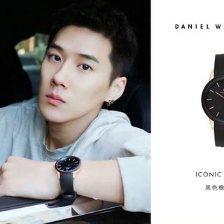 ĐỒNG HỒ NAM NỮ CAO CẤP DANIEL W MOTION DÂY CAO SU HỘP NƠ TEM