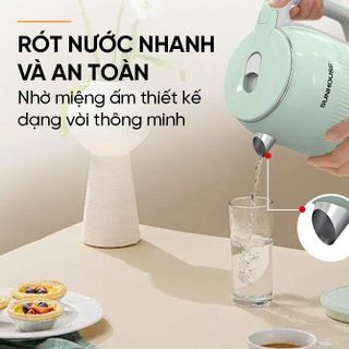 ẤM SIÊU TỐC INOX 2 LỚP 2,8L SUNHOUSE SHD1364