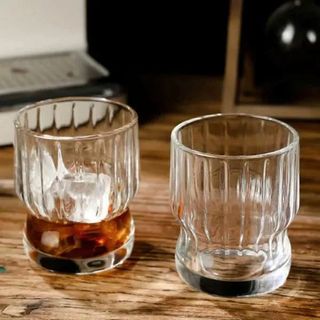 Cốc Thủy Tinh TN-3008 Sọc To 280ml ( THÙNG 8B )