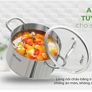 BỘ NỒI INOX ĐA LỚP SUNHOUSE MAMA SHG701