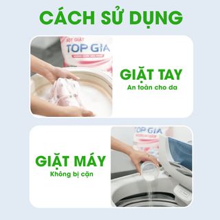 Bột giặt TopGia hương nước hoa pháp