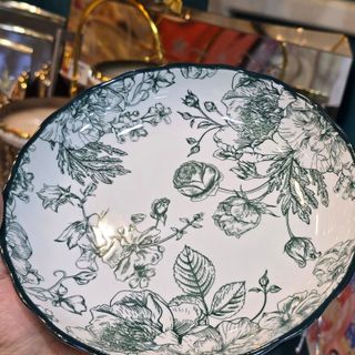 BỘ 14 CHI TIẾT SET Bát . Bộ Bát Hoa Xanh B-05-1 (THÙNG 12B)