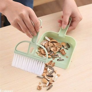 Bộ chổi quét bụi và ki hốt rác mini