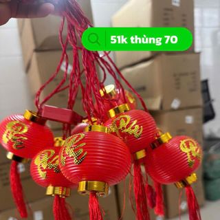 Cầu mành điện trang trí tết mẫu 2