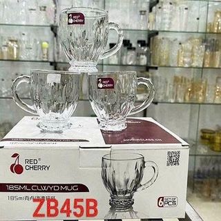 BỘ 6 LY THỦY TINH 185ML CAO CẤP ZB45B