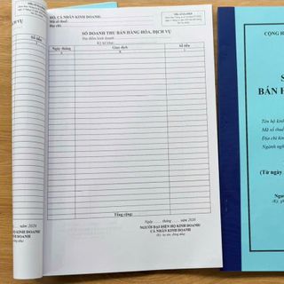 Mẫu sổ S1a-HDK theo chế độ kế roqns cho hộ, cá nhân kinh doanh