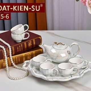 Bộ Ấm Chén Kèm Khay J5-5 ( THÙNG 12B )
