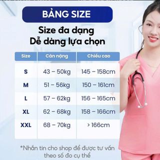 Đồng Phục y tế Bách Thảo - Bộ Scrubs Spa Nam Nữ Cổ Tim Chất Vải Non, Mỏng Nhẹ, Bền Đẹp Cao Cấp