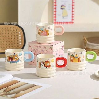 Cốc Sứ Họa Tiết Gấu Cute (THÙNG 80C)