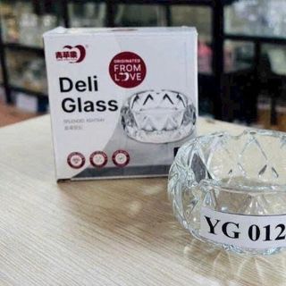 GẠT TÀN THUỐC THUỶ TINH TRÒN YG012-2