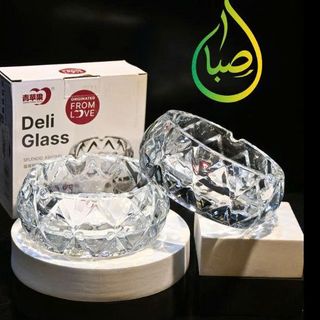 GẠT TÀN THUỐC THUỶ TINH TRÒN YG012-2