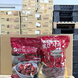 Táo đỏ Hàn Quốc - Táo Đỏ Sấy Khô Kobe Bussan