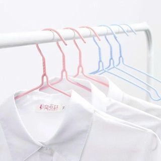 SET 10 MÓC TREO QUẦN ÁO BỌC NHỰA NGƯỜI LỚN 40CM