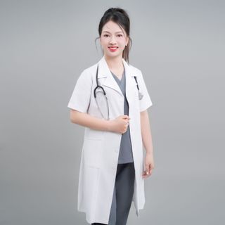 Đồng phục y tế Bách Thảo- Áo Khoác Blouse Bác Sĩ Trắng Nam - Nữ Dài Tay, Ngắn Tay Bác Sĩ Chất Vải Cao Cấp [THÊU THEO YÊU CẦU]