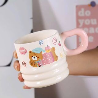 Cốc Sứ Họa Tiết Gấu Cute (THÙNG 80C)