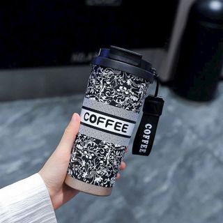 CGN Cốc Giữ Nhiệt Coffe Dáng Dài Họa Tiết 500ML (THÙNG 60C)