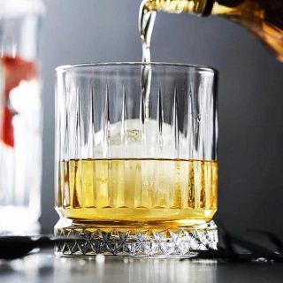 BỘ 6 LY WHISKY ĐÁY KIM CƯƠNG 340ML KB103-2F (T8)