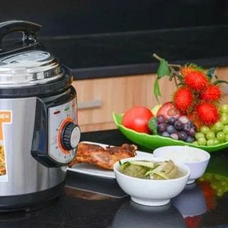 NỒI ÁP SUẤT ĐIỆN INOX NẮP RỜI COMET CM6151 (T2)