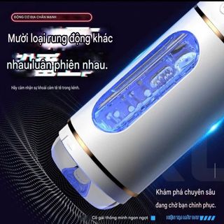 Cốc thẩm du cho anh em, rung co thắt, siết massage 10 chế độ mạnh nhẹ